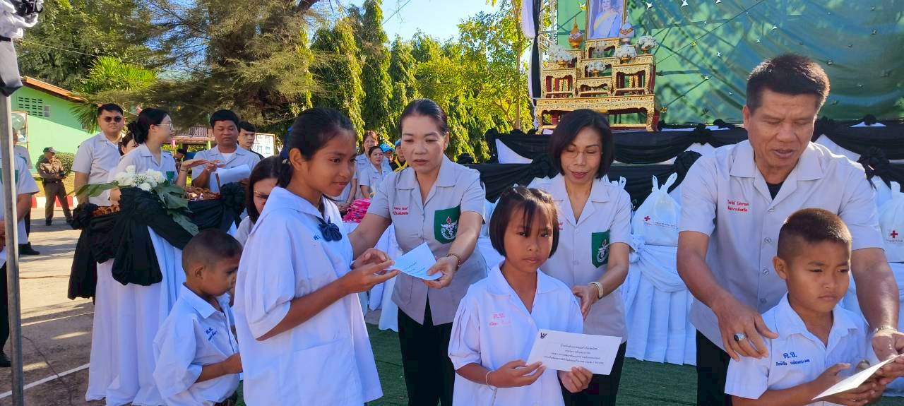 title - ส.ป.ก.ยโสธร ออกหน่วยแพทย์เคลื่อนที่ พอ.สว.  ร่วมกับโครงการจังหวัดเคลื่อนที่ “เพิ่มรอยยิ้ม เติมความสุข ให้คนยโสธร” ณ โรงเรียนบ้านดงเจริญ หมู่ที่ 5 ตำบลดงเจริญ อำเภอคำเขื่อนแก้ว จังหวัดยโสธร